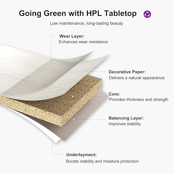 PURPLE LEAF 11-Piece Patio Dining Set Outdoor Furniture Rectangular Table and Chairs Set with Aluminum Frame and Wicker Rattan for Garden Deck Backyard Kitchen Champagne Outdoor Set