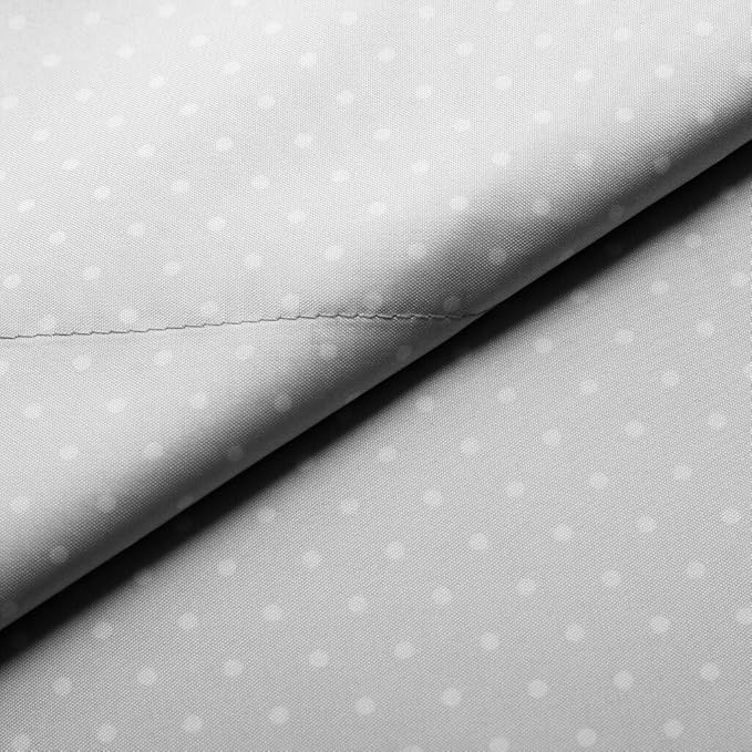 1500 Supreme Collection King Sheet Sets Polka Dot Gray - Luxury Hotel Bed Sheets and Pillowcase Set for King Mattress - Extra Soft, Elastic Corner Straps, Deep Pocket Sheets, King, Polka Dot Gra
