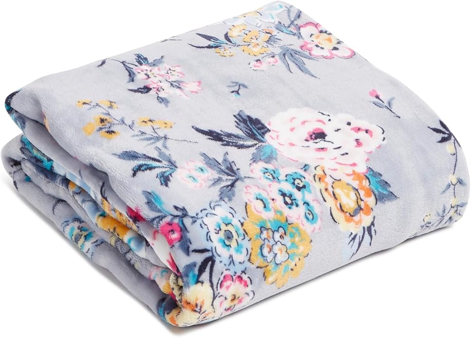 Vera Bradley Women's Fleece Plush Throw Blanket