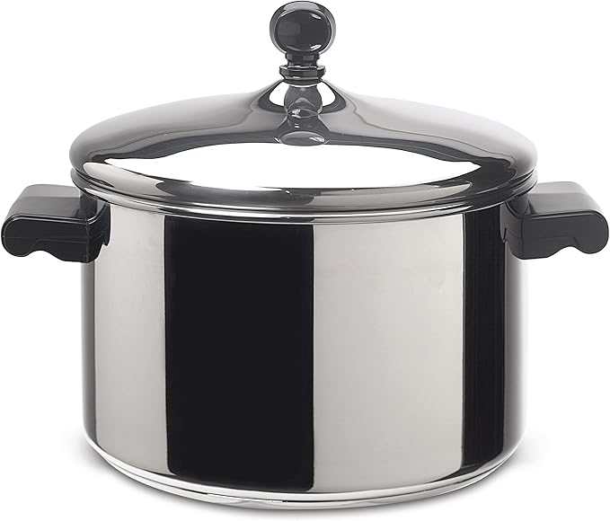 Farberware Classic Stainless Steel 4-Quart Covered Saucepot - - Silver (Pack of 4)
