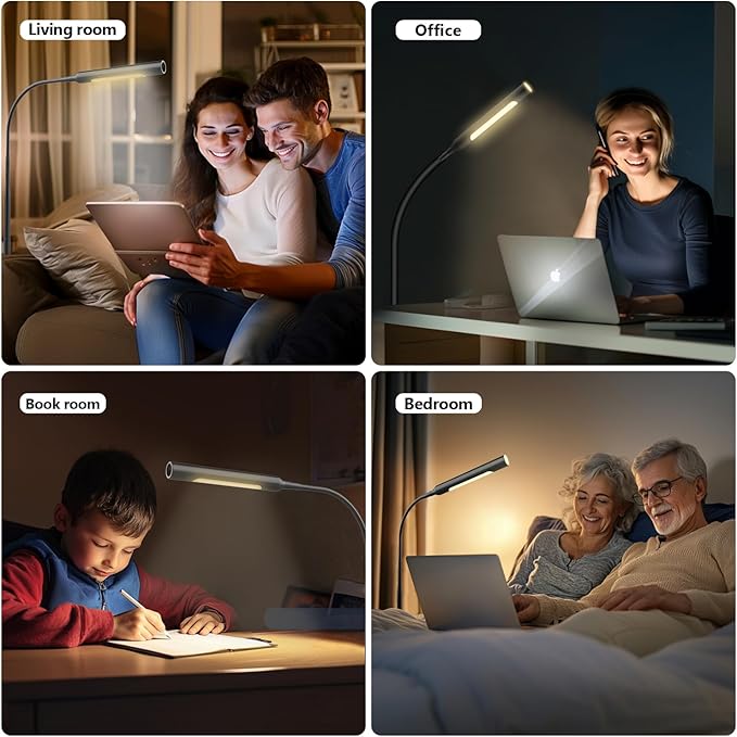 Floor Lamp for Living Room, bedrooms,Work Study and Home Decor.Modern Reading Standing lamp.with Remote Control.4 Color temperatures LED Bulb.Lighting Brightness Adjustable from 10%-100%.