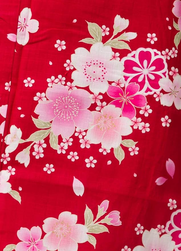 Kimura Jitsugyo Women's Kyoto Traditional Easy Wearing Kawaii Yukata Robe(Japanese Casual Kimono) Set 2