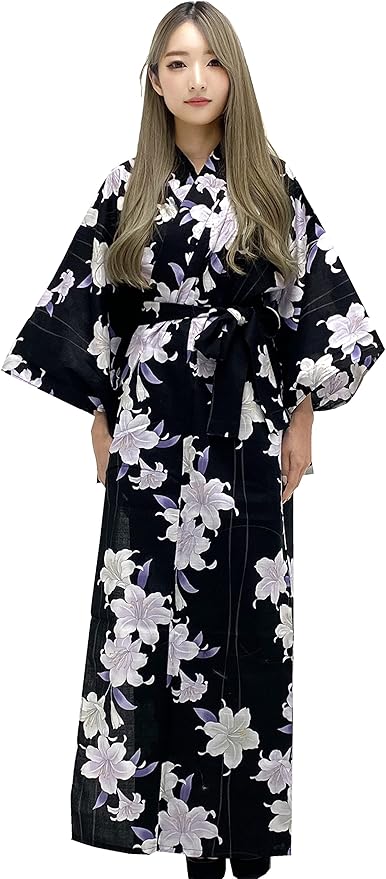 Kimura Jitsugyo Women's Kyoto Traditional Easy Wearing Kawaii Yukata Robe(Japanese Casual Kimono) Set 2