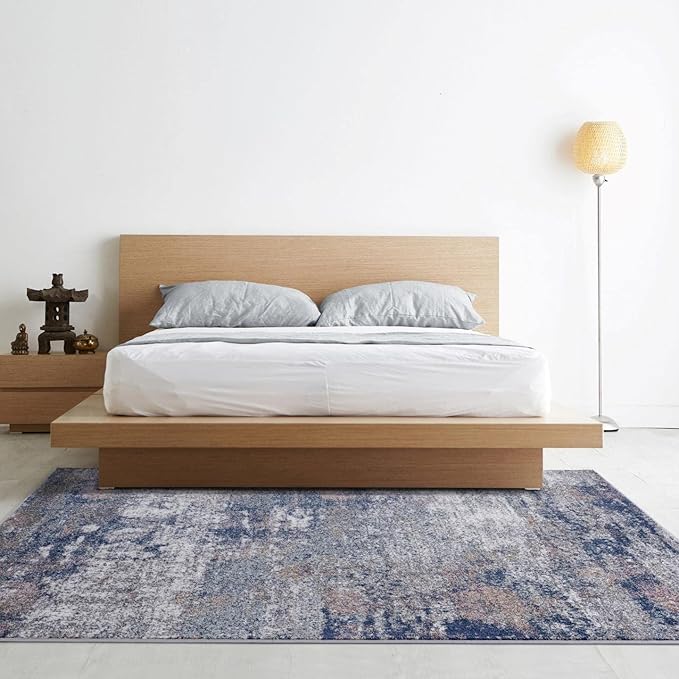 LUXE WEAVERS Hampstead Collection 941 Multi 5x7 Modern Area Rug