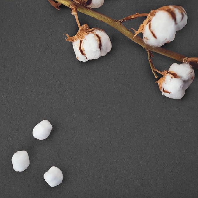 LEISURE TOWN King Mattress Pad Fitted Quilted Cotton Mattress Cover Cooling Soft Pillow Top Mattress Topper with Down Alternative Filling Mattress Protector with 8-21 Deep Pocket (78x80 Inch Grey)