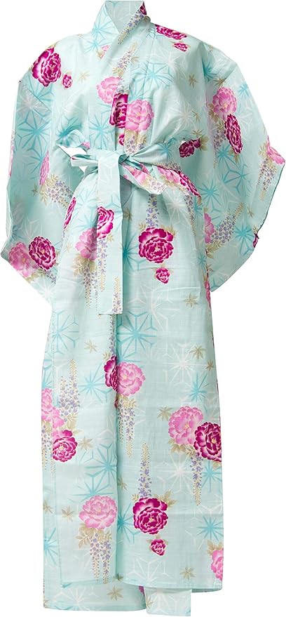 Kimura Jitsugyo Women's Kyoto Traditional Easy Wearing Kawaii Yukata Robe(Japanese Casual Kimono) Set 2