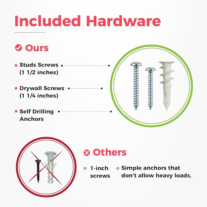 Garage Tool Organizer Wall Mount - 96 inches - Sturdy Storage Rack with Adjustable Hooks, Anti-Rust - Easy Installation, 600lbs Capacity - Garden Tool Organizer (06 Racks & 12 Hooks)