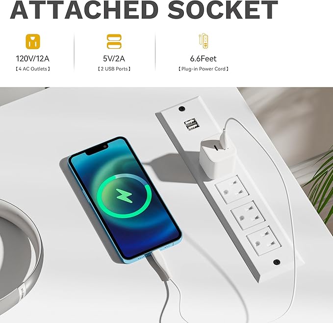 DWVO TV Stand for 75/80 Inch TV, Entertainment Center, LED Light Media Console, TV Cabinet with Barn Doors and Power Outlet for Living Room, White