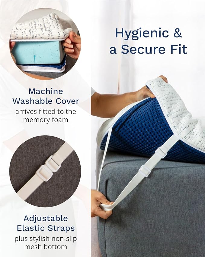 ViscoSoft 3 Inch Memory Foam Mattress Topper Full - Select High Density Ventilated Mattress Pad - Premium Removable Rayon Cover