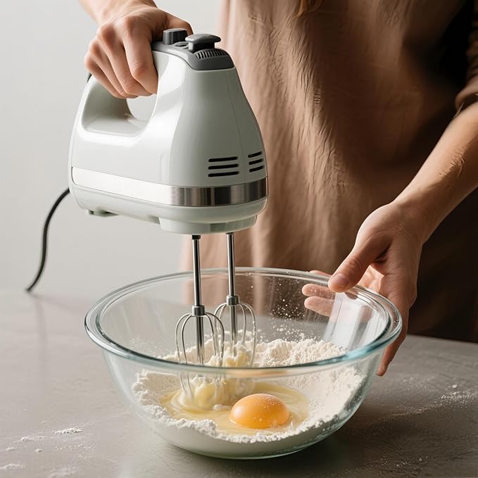 Large Borosilicate Glass Mixing Bowls Set of 2 (6.4Qt, 3.7Qt) - Nesting & Lead-Free, Microwave, Dishwasher, Oven & Freezer Safe - for Baking, Meal Prep, Serving