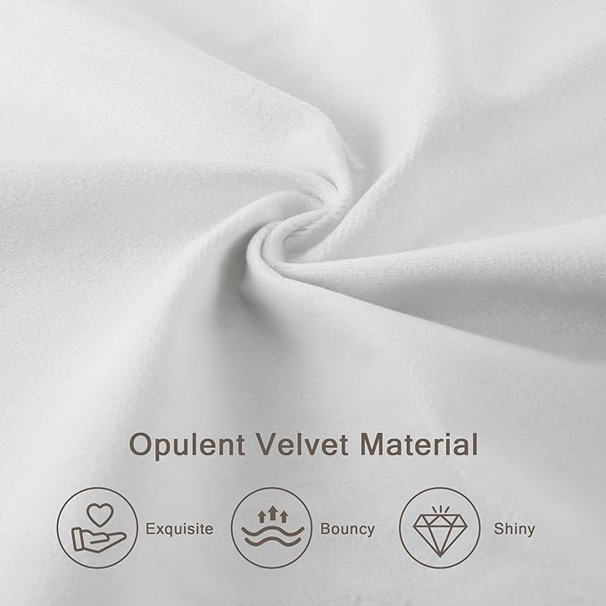 Queen Size Upholstered Bed Frame with Wingback Headboard, Fabric Linen Platform Bed, 8" Under Bed Storage, Wooden and Metal Slats Support, No Box Spring Needed, White