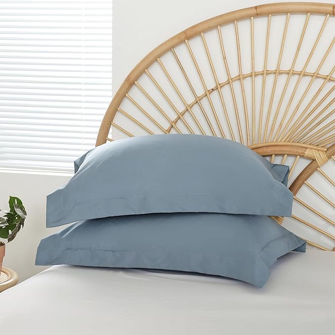 weigelia Dusty Blue Comforter Set 7 Pieces Queen Comforter Set Soft Lightweight Comforters Queen Size Bedding Set with Sheets for All Season