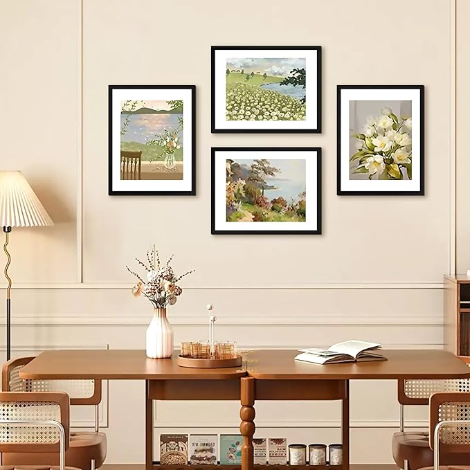 FIXSMITH 11x14 Picture Frame 2 Pack, Photo Frame with HD Plexiglass, Display Pictures 8x10 with Mat or 11x14 Without Mat, Black Picture Frames Collage Wall Decor, Gallary Wall Frame