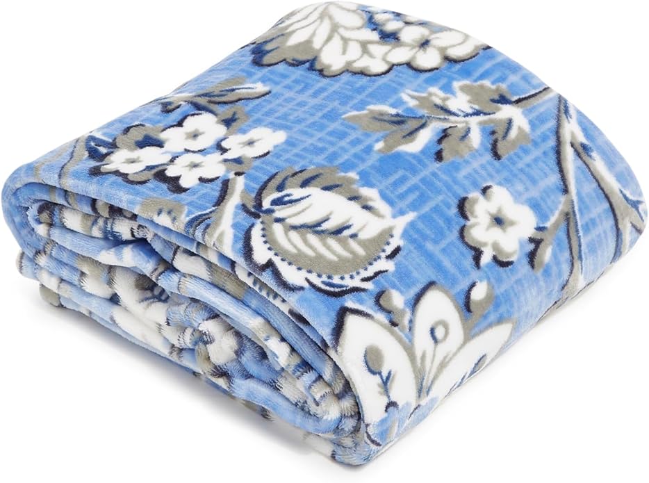 Vera Bradley Women's Fleece Plush Throw Blanket
