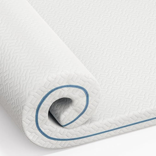 Dreamsmith Queen Size Mattress Topper - 3 Inch Cooling Gel Memory Foam Mattress Pad for Pressure Relief, Bed Topper with Removable Washable Soft Cover Non-Slip, CertiPUR-US & Oeko-Tex Certified