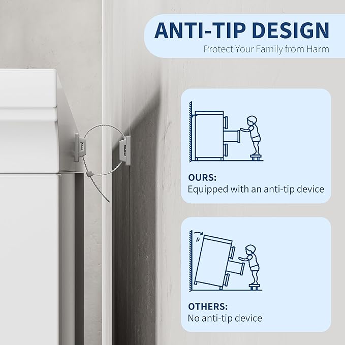 GarveeHome 6 Drawer Dresser for Bedroom，Waveform Fluted Chest with Large Drawer, Wooden Chest of Storage Cabinet, Fluted Dressers for Bedroom Living Room Hallway Closet, Anti-Tipping