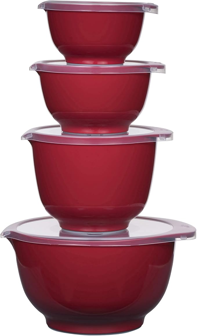Precision Craft Mixing Bowl Set 4 Pcs Elevate Your Culinary Experience Stylish Nesting Bowls for Effortless Cooking and Baking