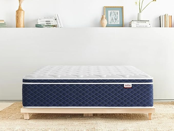 King Size Mattress 14 Inch, Medium Firm Targeted for Side & Back Sleepers, 4 Layer Gel Memory Foam Hybrid Mattress| Cooling Top for Pain Relief & Deep Sleep, Bed in a Box, 100 Night Trial