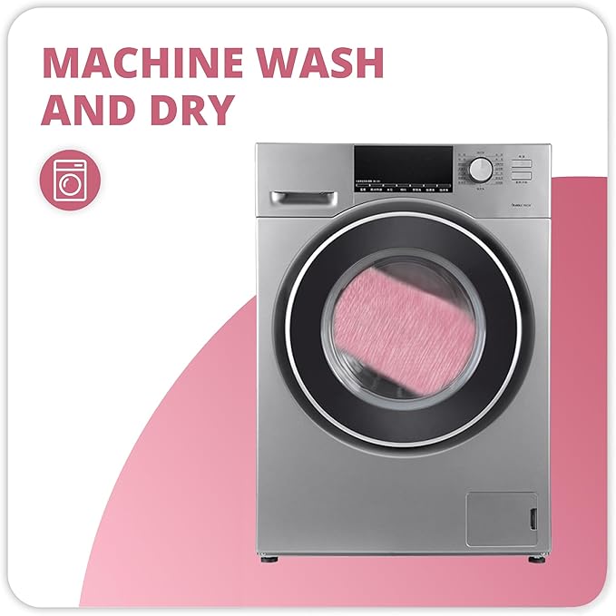 Bath Mat,Ultra Thin Bathroom Rugs,Rubber Bath Mats for Bathroom,No Slip Bath Rugs,Quick Dry,Machine Washable,Low Pile,Absorbent,Shower Outside,Sink,Home Decor Accessories.Pink,1'8"x2'8"(20x32inch)