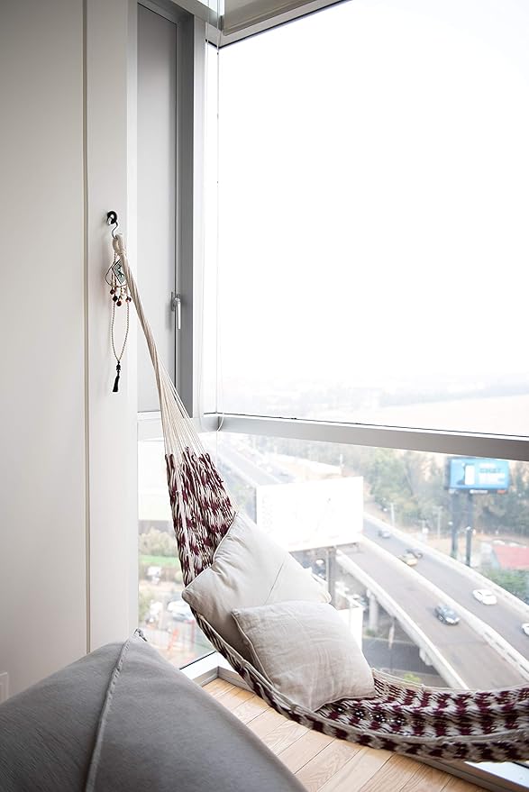 ALL NAHLO Cotton Double Hammock Portable Lightweight Hammocks Swing Person Tree Stand Camping Rope Outdoor Tent net Straps Bed Fabric Quilted Patio Camp