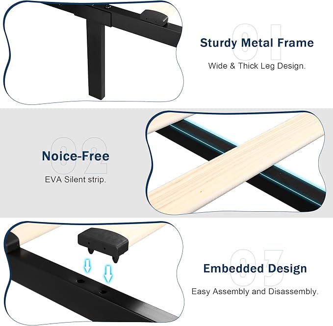 Twin Bed Frame with 4 Storage Drawers, Upholstered Platform Bed with Charging Station, Modern Wingback Storage Headboard, Easy Assembly,Noise-Free, Light Gray