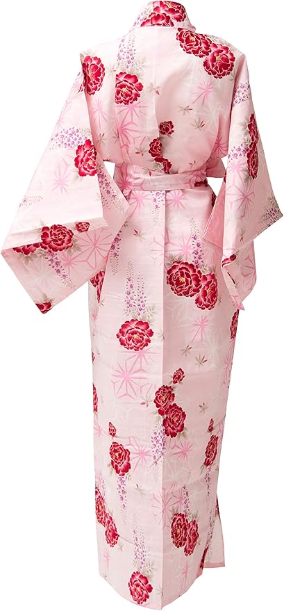 Kimura Jitsugyo Women's Kyoto Traditional Easy Wearing Kawaii Yukata Robe(Japanese Casual Kimono) Set 2