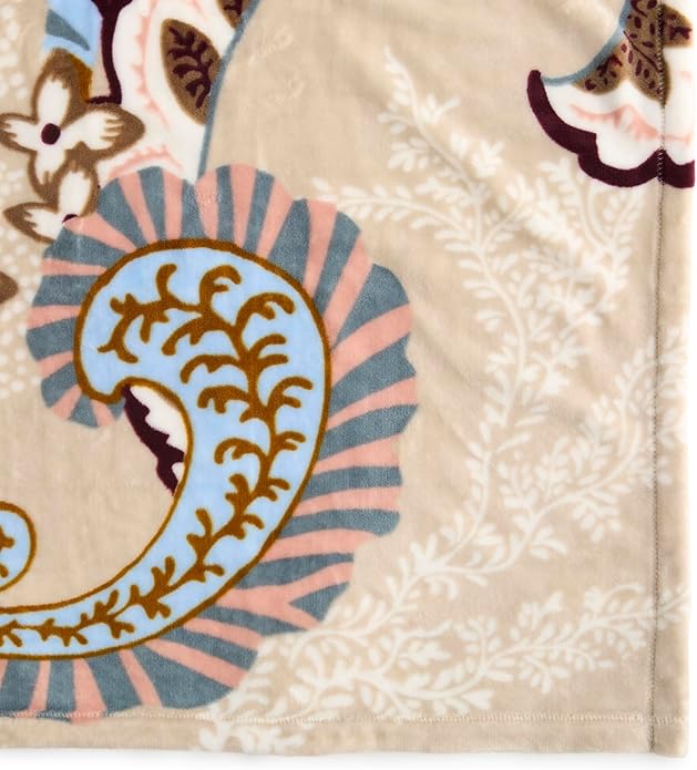 Vera Bradley Women's Fleece Plush Throw Blanket