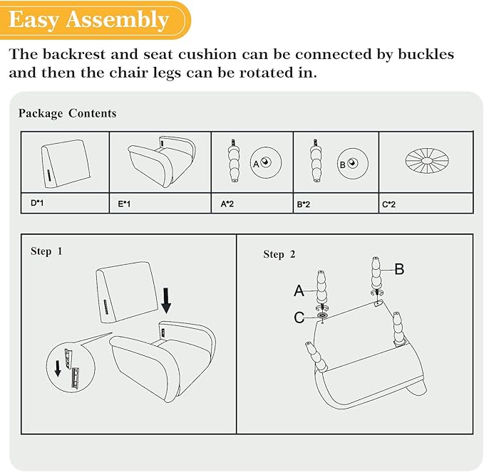 Accent Armchair Set of 2, Mid-Century Modern Living Room Chairs with Gourd-Like Shape Wooden Legs, Chenille Upholstered Single Sofa Reading Chair for Living Room Bedroom Guest Room,White