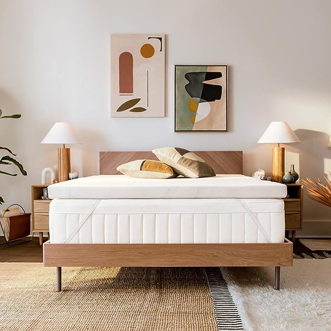 TEMPUR-Adapt 3" Memory Foam Mattress Topper, Twin, White