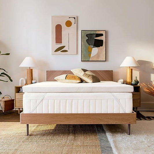 TEMPUR-Adapt 3" Memory Foam Mattress Topper, Twin, White