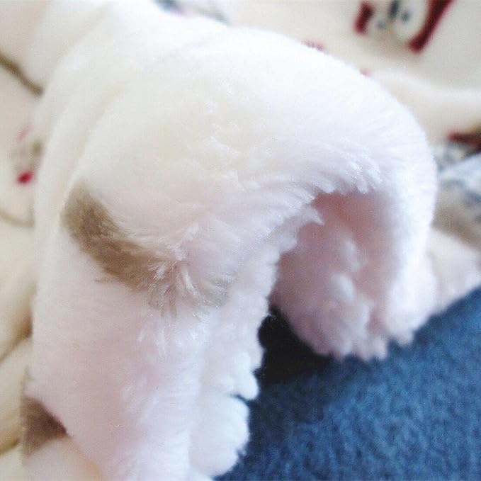 UKELER Owl Sherpa Fleece Blanket Twin Size 60''x80''- Ultra Soft Cozy Flannel Blanket for Bed/Couch/Sofa/Office/Camping, Great Gift for Women's Day,Mother's Day,Father's Day,Thanksgiving,Christmas