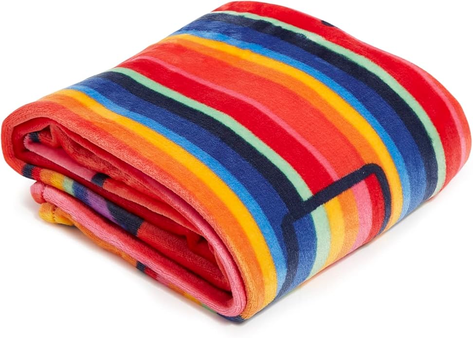 Vera Bradley Women's Fleece Plush Throw Blanket