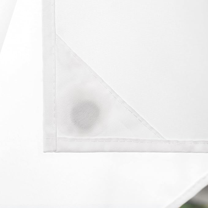 River Dream Heavyweight No Hooks Required Dotted Waffle Weave Shower Curtain with Snap in Liner - 71W x 74H,Hotel Grade,Spa Like Bath Curtain,Pink