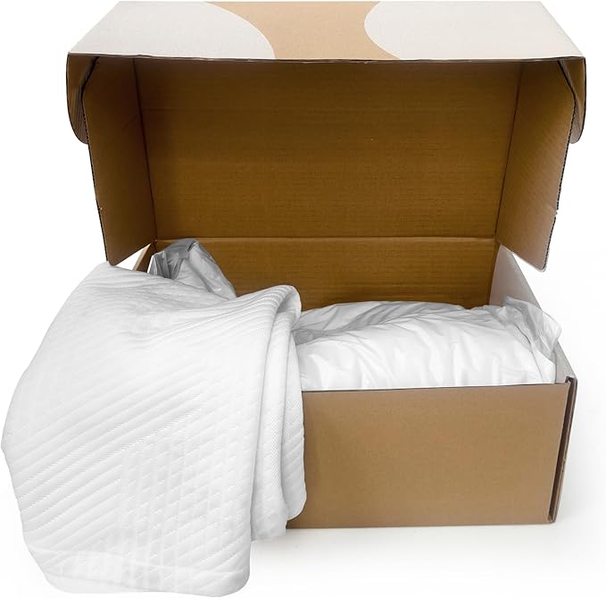 Medium Firm Pillow Queen Size 28 x 18 inch, Bed Pillow with Adjustable Insert and 1 Cooling Pillowcase, Not Only Provides Stronger Support But Aslo Comfortable