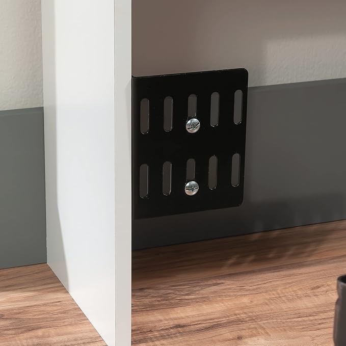 Sauder River Ranch Full-Queen Headboard, Glacier White Finish