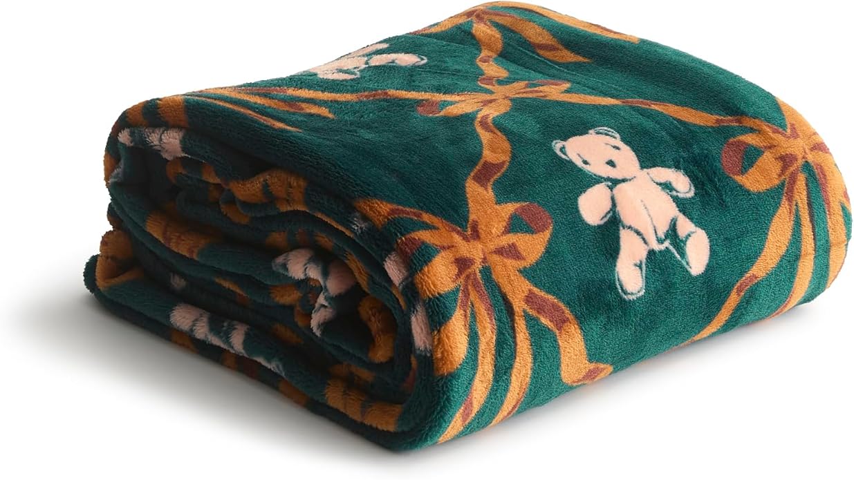 Vera Bradley Women's Fleece Plush Throw Blanket