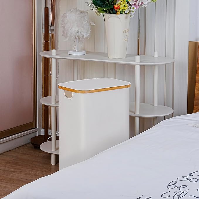 Laundry Basket with Wheels,100L Hampers for Laundry,Large Laundry Hamper with Lid and Bamboo Handles,Collapsible & Waterproof Tall Cloth Hamper for Dormitory Family，Beige