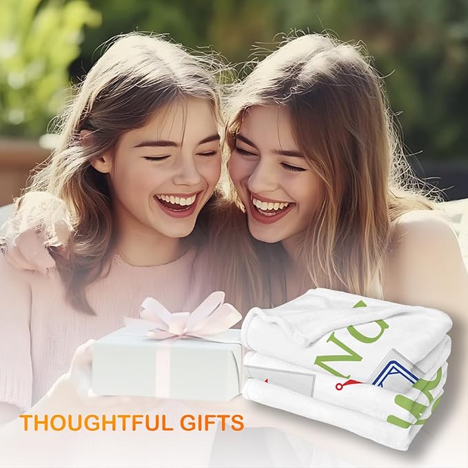 Mahjong Queen Throw Blanket,Mahjong Gifts for Women Girls,Mah Jong Blanket for Couch Bed Girls Dorm Bedroom Living Room Office,50x60 Inches