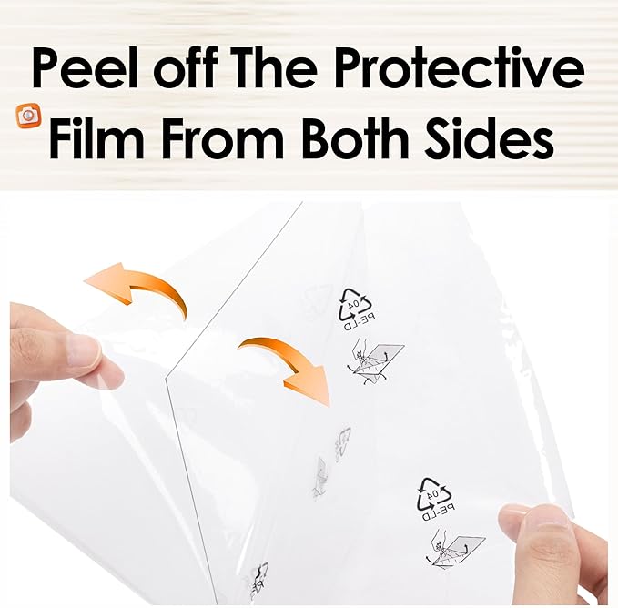 FIXSMITH 4x6 Picture Frame Set of 2, Photo Frame 4x6 with HD Plexiglass, White Picture Frames Collage for Tabletop or Wall Display