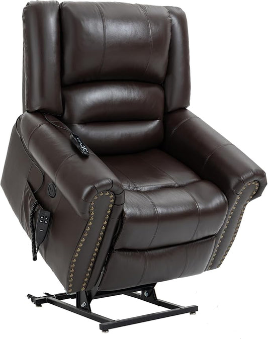 Recliner Chairs for Adults, Oversized Bedroom Chair with Massage, Sofa Chair Home Theater Seating with Lumbar Support, Comfortable Lift Chair for Elderly, Glider Nursery Chair for Living Room