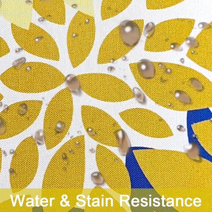 JMGBird Outdoor Throw Pillows with Inserts Pack of 2 18x18 Inches Decorative Pillows, Square Pillow for Bed, Couch, Sofa