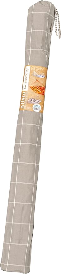 La Siesta® Alisio Hammock with Spreader Bar - Weatherproof Outdoor Hammock, Outside Fabric Tree Hammock 2 Person Hammock - Max 355 Lbs, Double, Almond