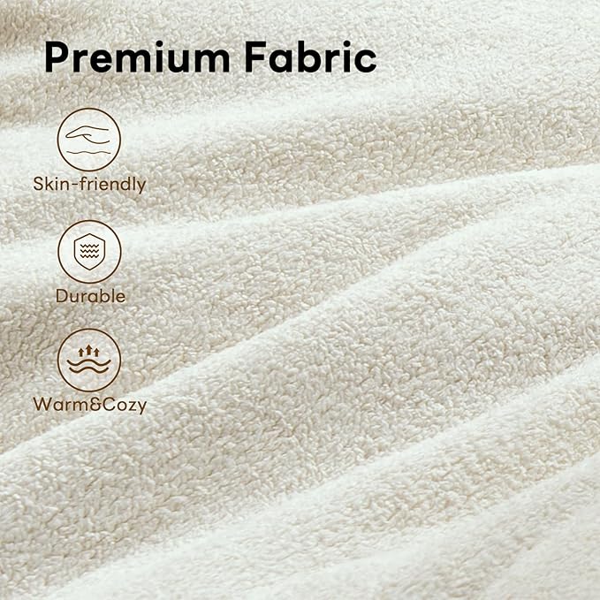 Vamcheer Modular Sectional Sofa with Chaise, Modern L Shaped Cloud Couch with Deep Seat, Sectional Couches for Living Room, Bedroom, Office, No Assembly Required, Cream