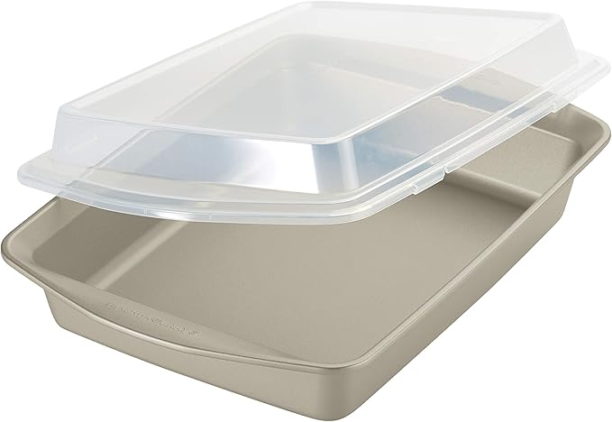 Rachael Ray 3-Piece Steel Bakeware Set, Silver