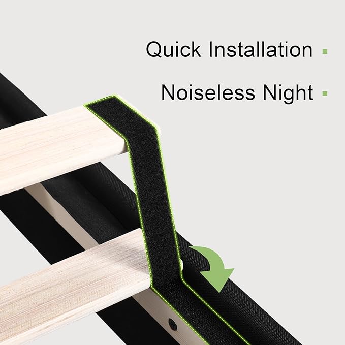 Feonase Full Size Bed Frame with Charging Station, Linen Upholstered Platform Bed Frame with Wingback Storage Headboard, Solid Wood Slats Support, No Box Spring Needed, Noise Free, Black