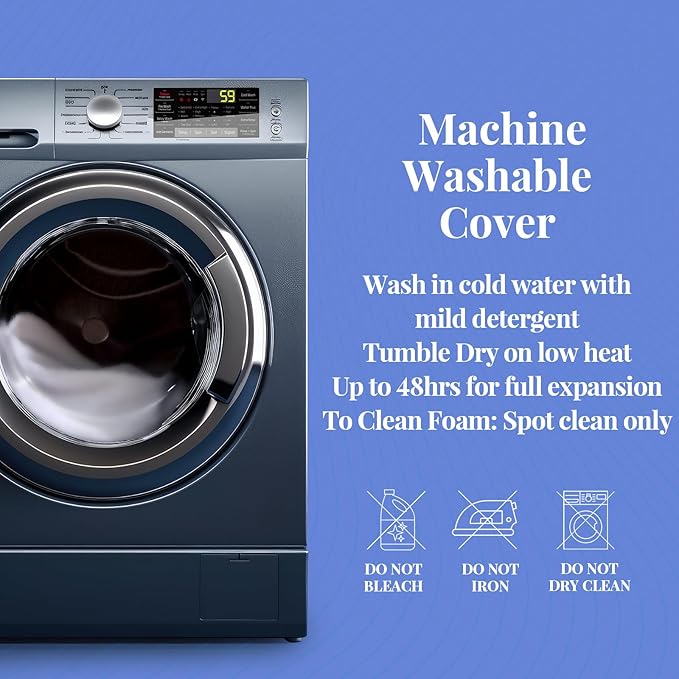 OhGeni Cooling 4 inch Dual Layer Twin Mattress Topper, 2 inch Gel Memory Foam, 2 inch Down Alternative Pillow Top Pad, Mattresses Cover for Bed, Medium Support, Fits 6”-19” Deep Pocket