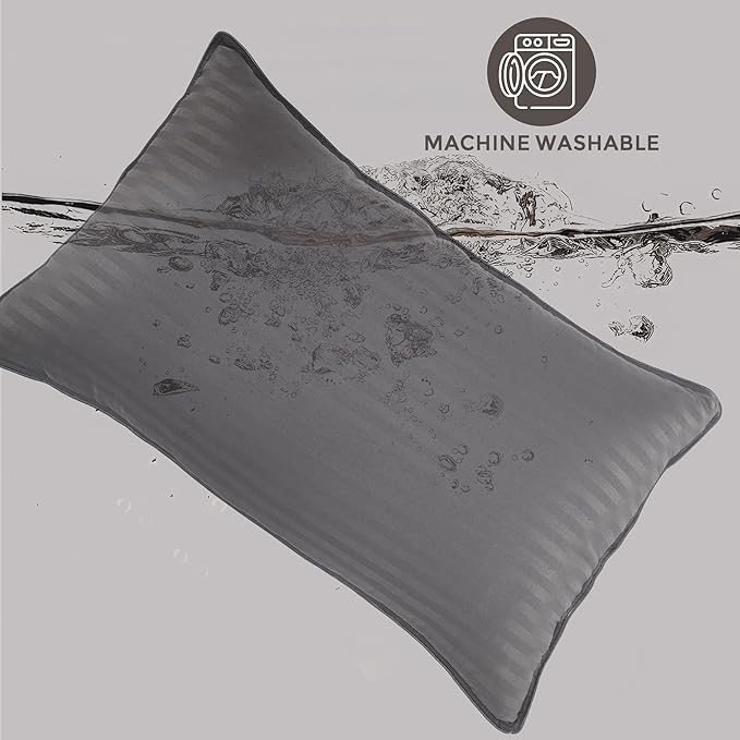 Bafode Bed Pillow, Pillows Standard Size Set of 2, Hotel Pillows for Bed, Soft Down Alternative Pillow for Side Sleepers, Back or Stomach Sleepers