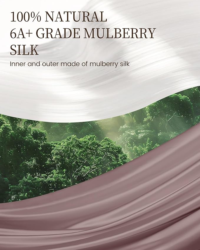 THXSILK Silk Blanket, 100% Mulberry Silk Cooling Throw, Soft and Lightweight Blanket for Bedroom, Sofa, Travel, All-Season (Purple, King)