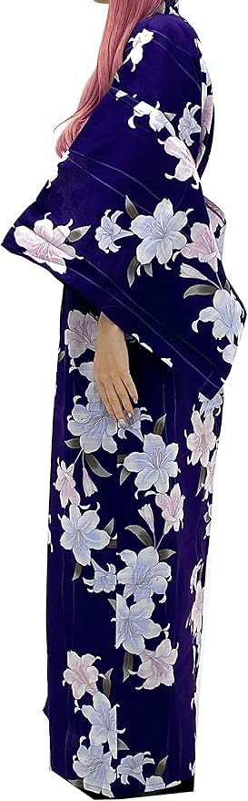 Kimura Jitsugyo Women's Kyoto Traditional Easy Wearing Kawaii Yukata Robe(Japanese Casual Kimono) Set 2