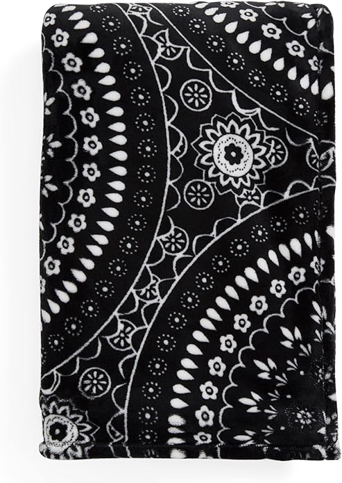 Vera Bradley Women's Fleece Plush Throw Blanket